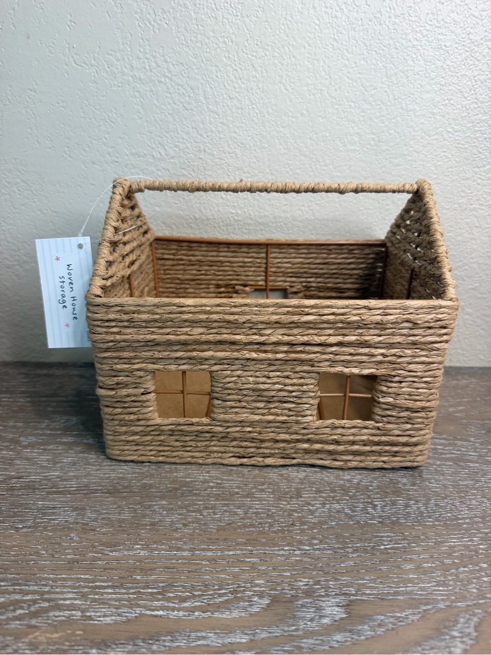 Target Bullseye Playground Woven House Storage Open Top